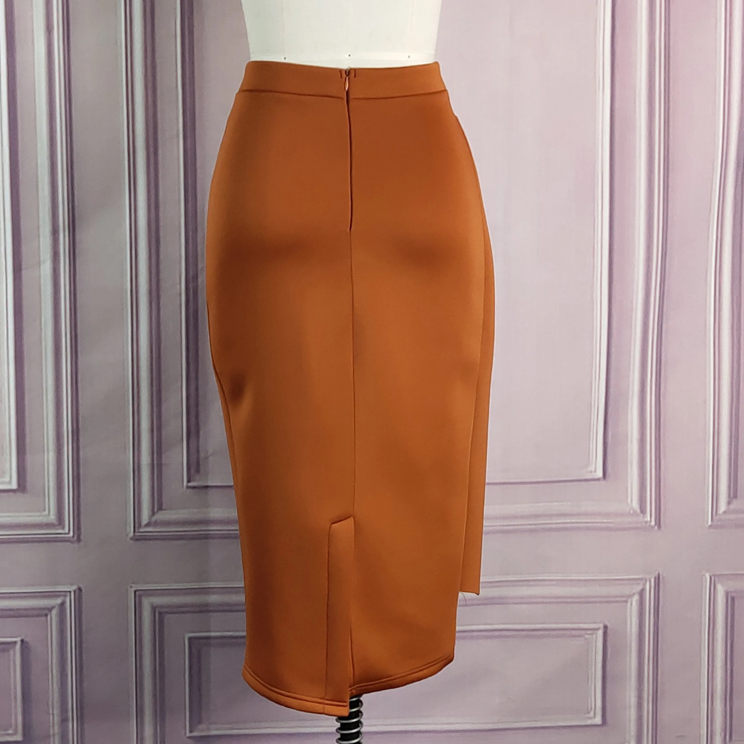 About Business Flap fold pencil skirt