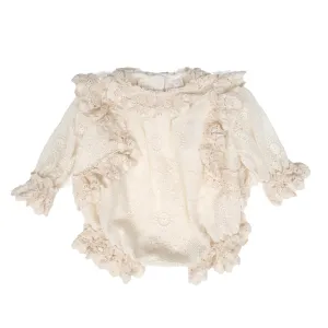 AELA RUFFLED ROMPER