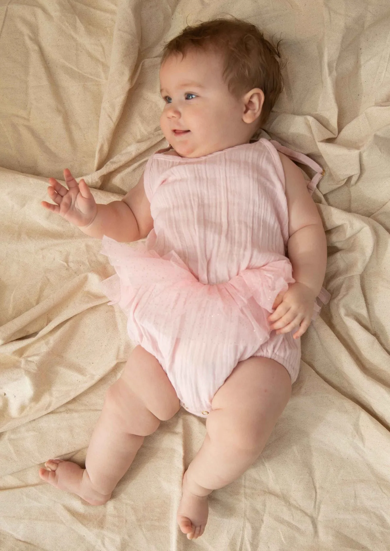 Angel Romper - Pink Candy