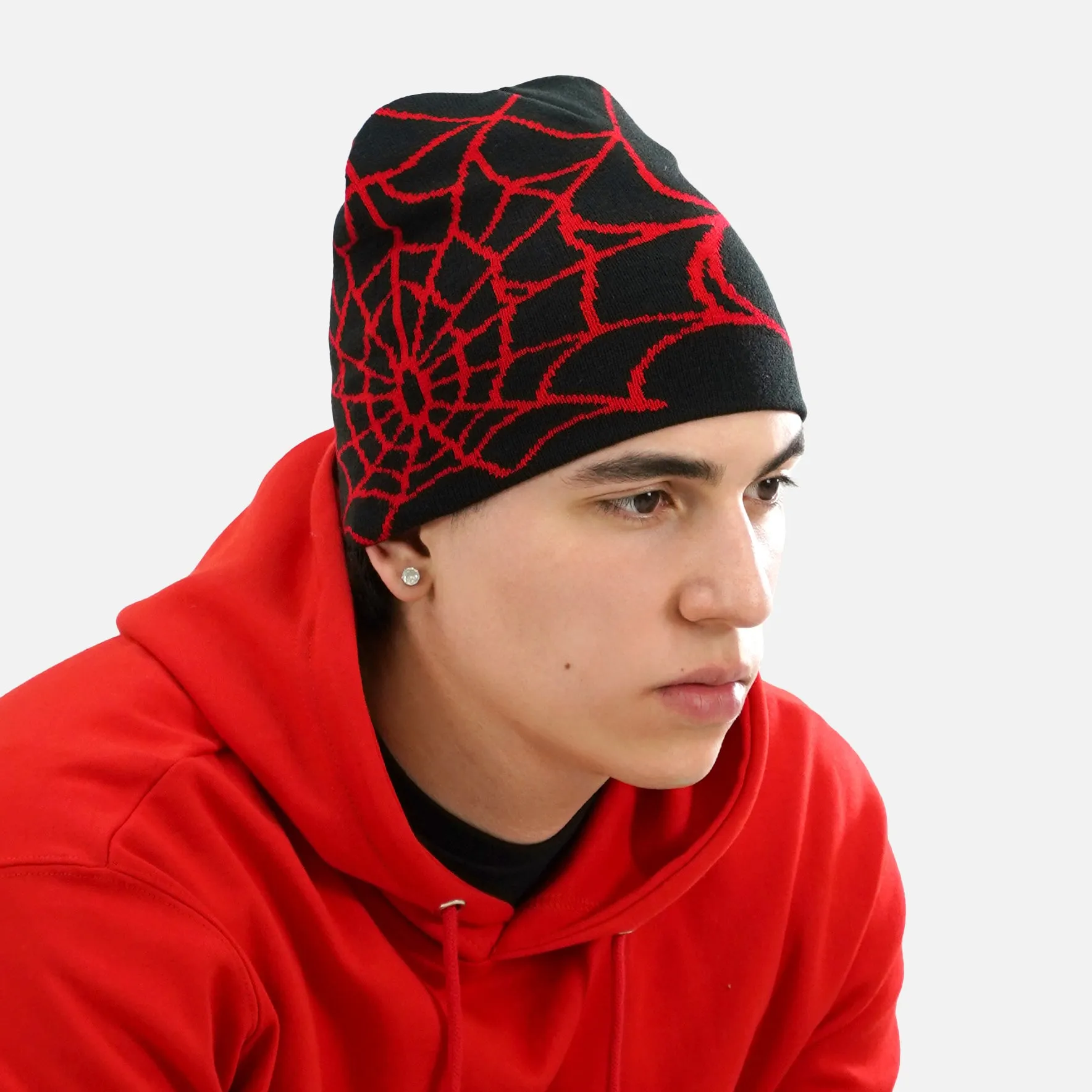 Arachno Black Beanie