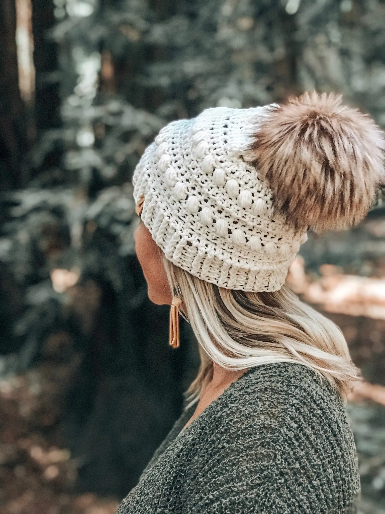 Azalea Beanie Crochet Pattern