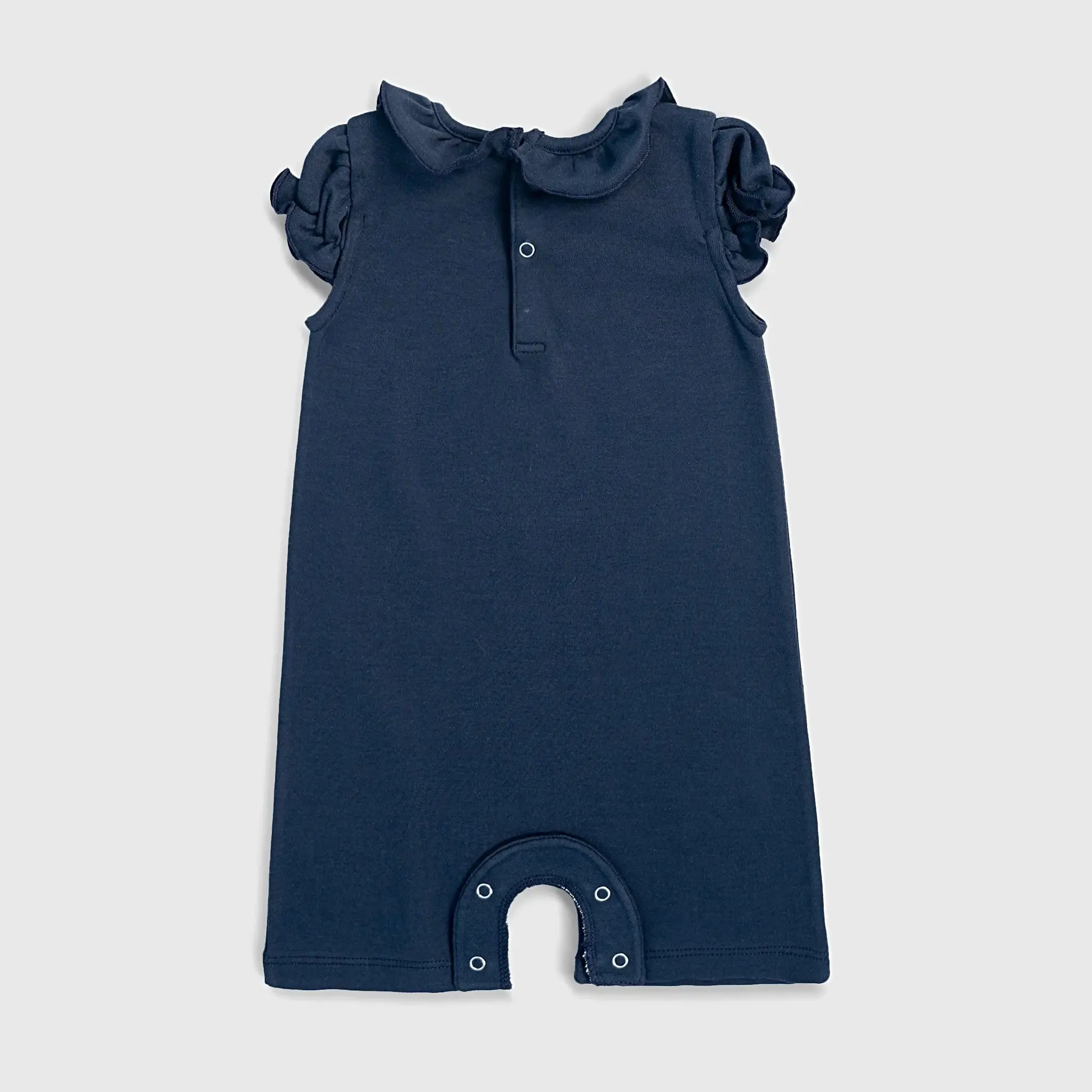 Baby Girl Organic Pima Cotton Sleeveless Romper