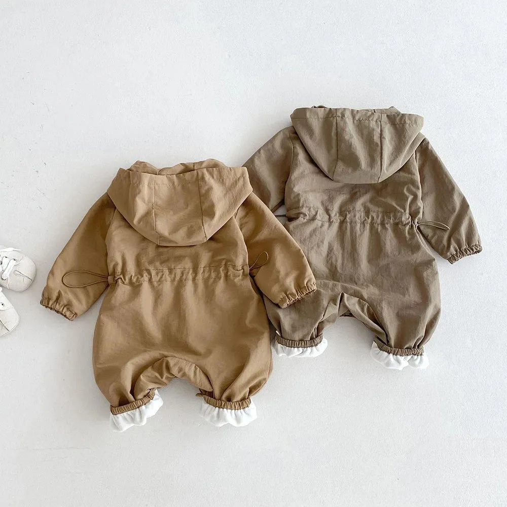 Baby Hoodie Rompers