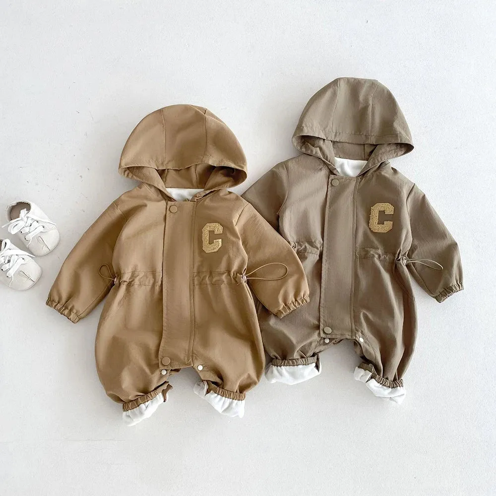 Baby Hoodie Rompers