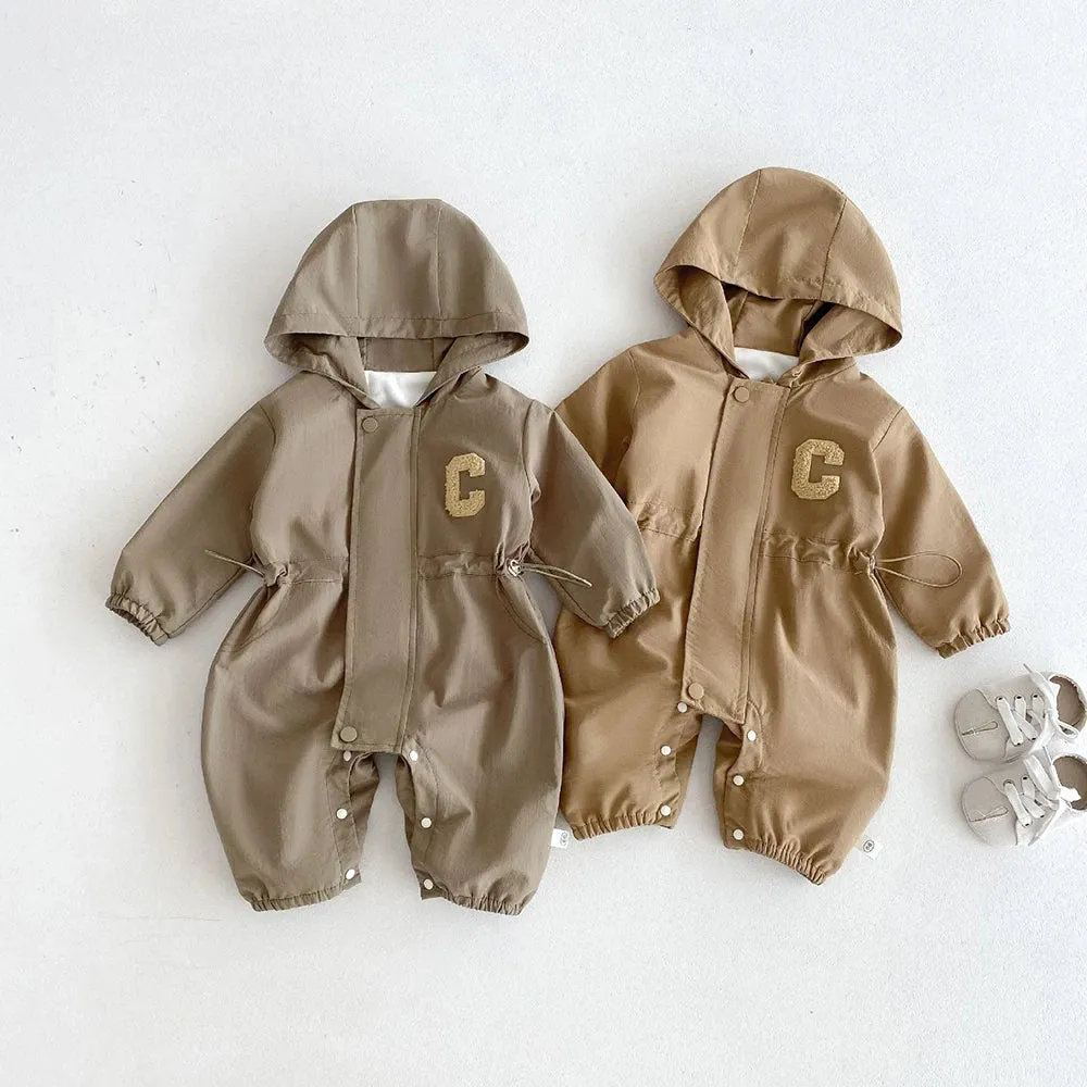 Baby Hoodie Rompers