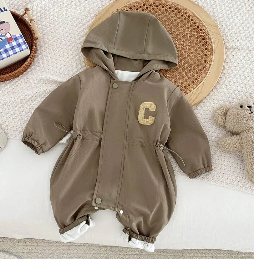 Baby Hoodie Rompers