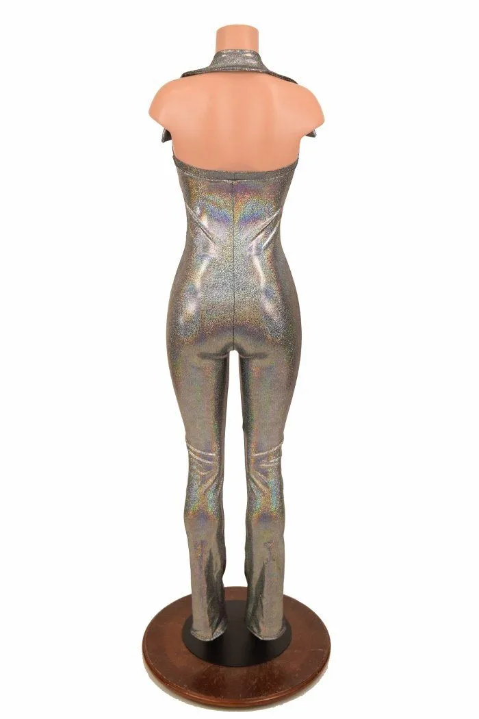 Backless Catsuit with Showtime Collar