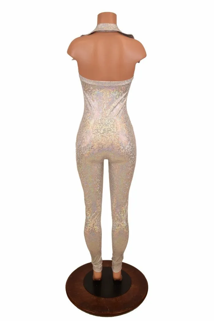 Backless Catsuit with Showtime Collar