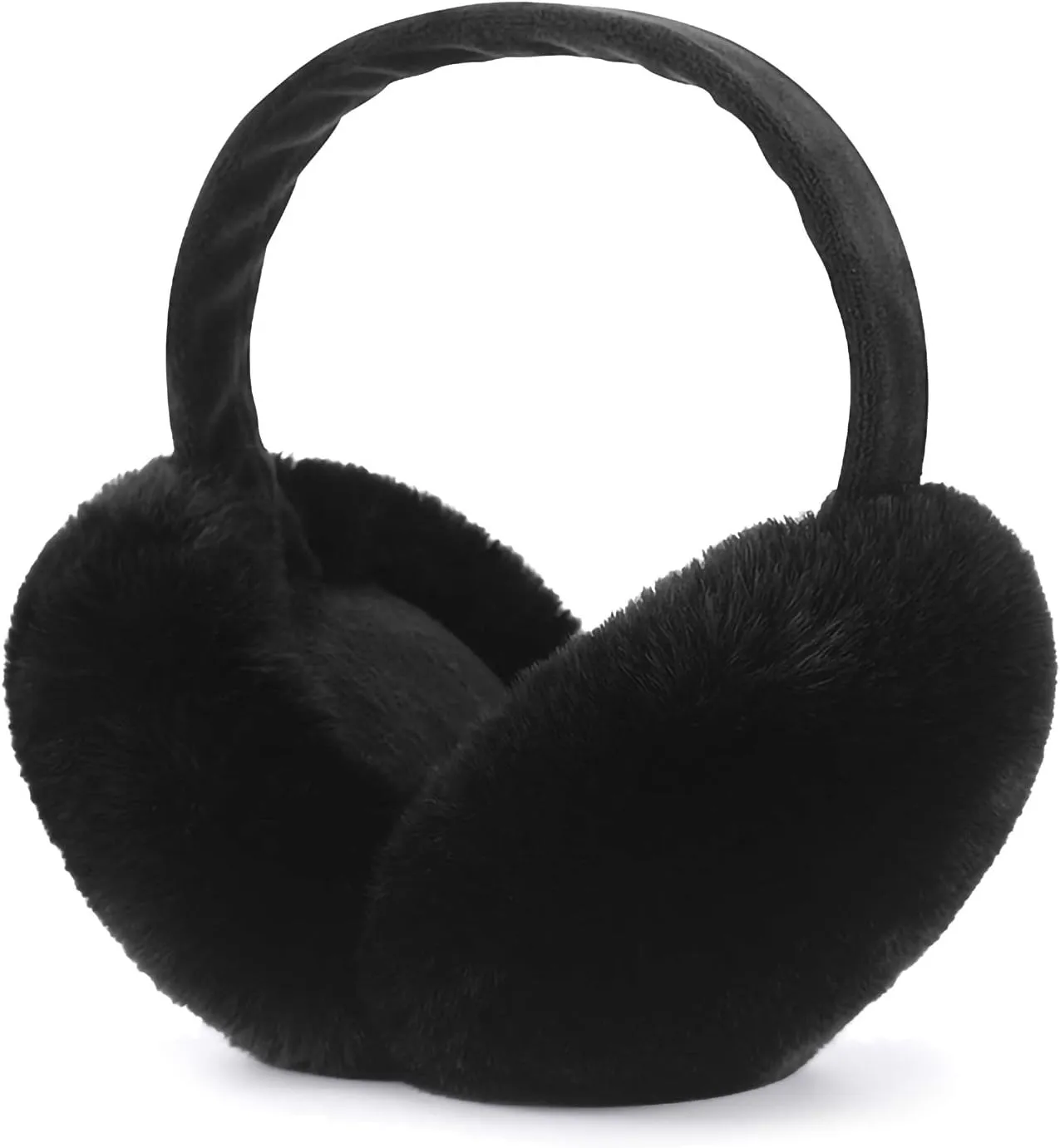 Beige Faux Fur Winter Style Ear Muffs