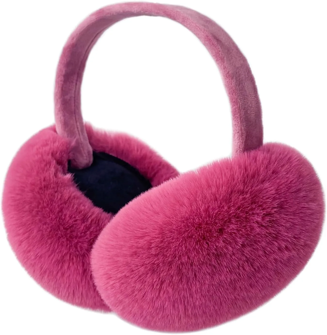 Beige Faux Fur Winter Style Ear Muffs