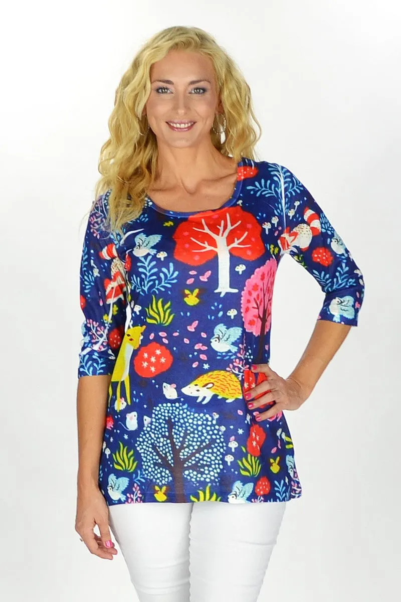 Blue Forest Tunic