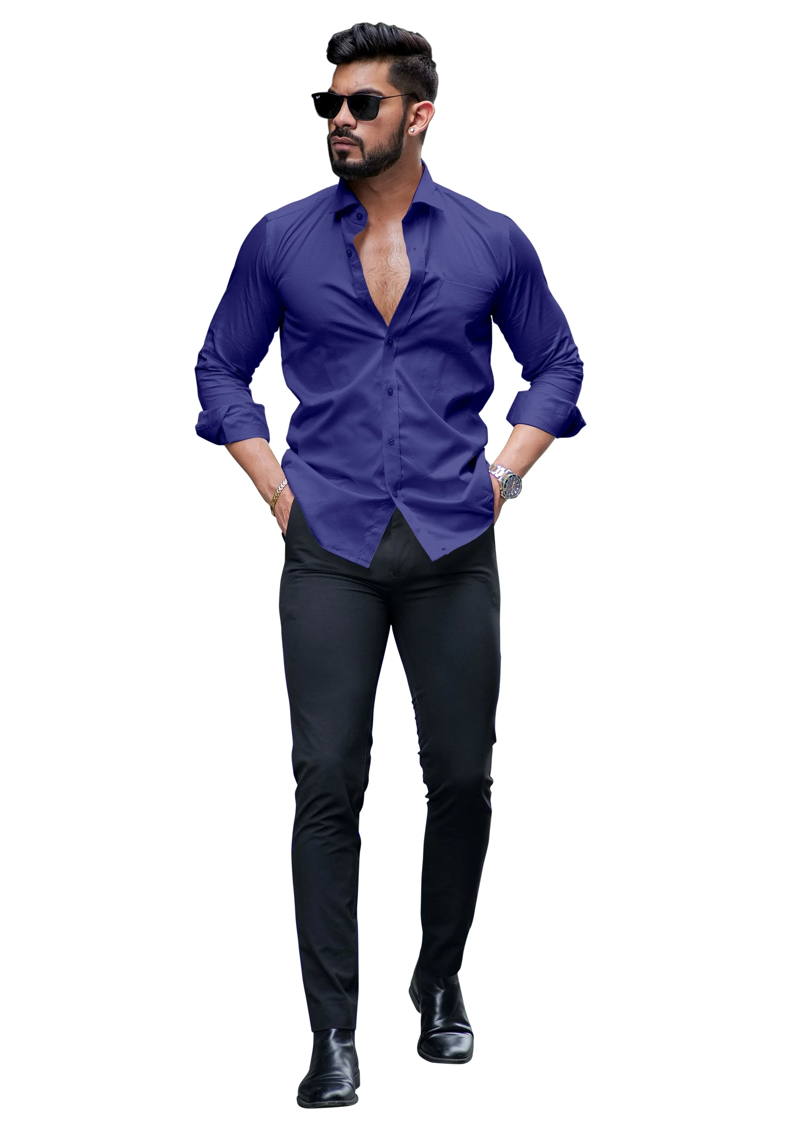 Bollywood Style Shirt With Trouser (Combo) S-10 P-01