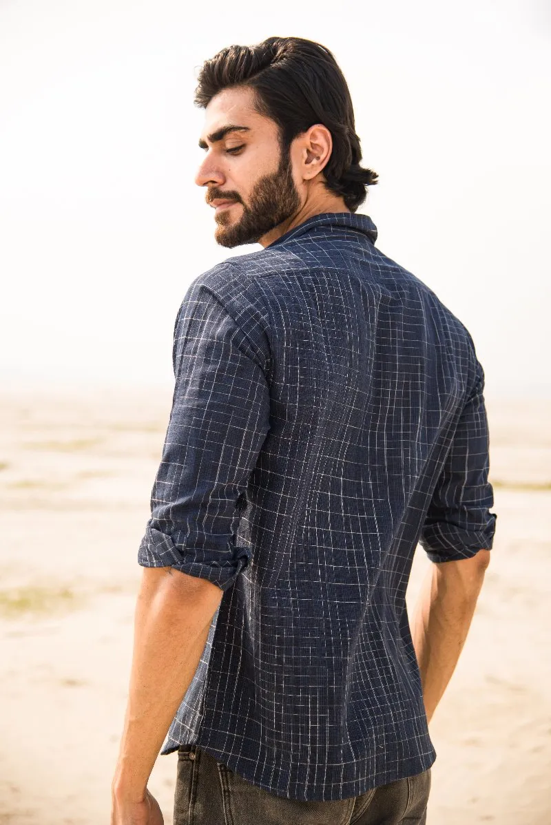 BreezeLoom Handwoven Cotton Shirt