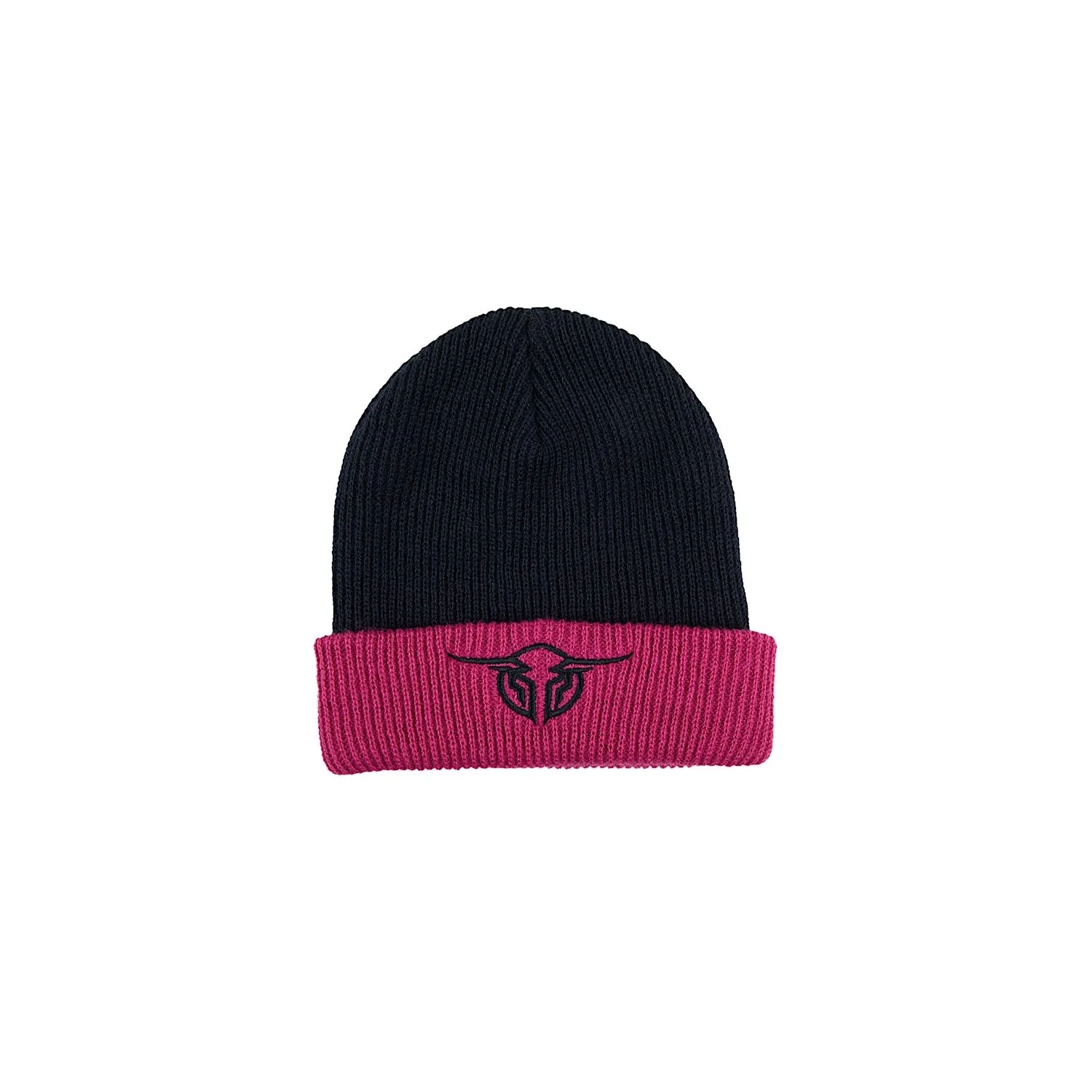 Bullzye Authentic Beanie Navy/Pink