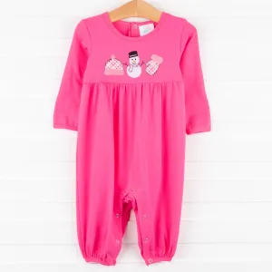 Bundle Up Romper, Pink