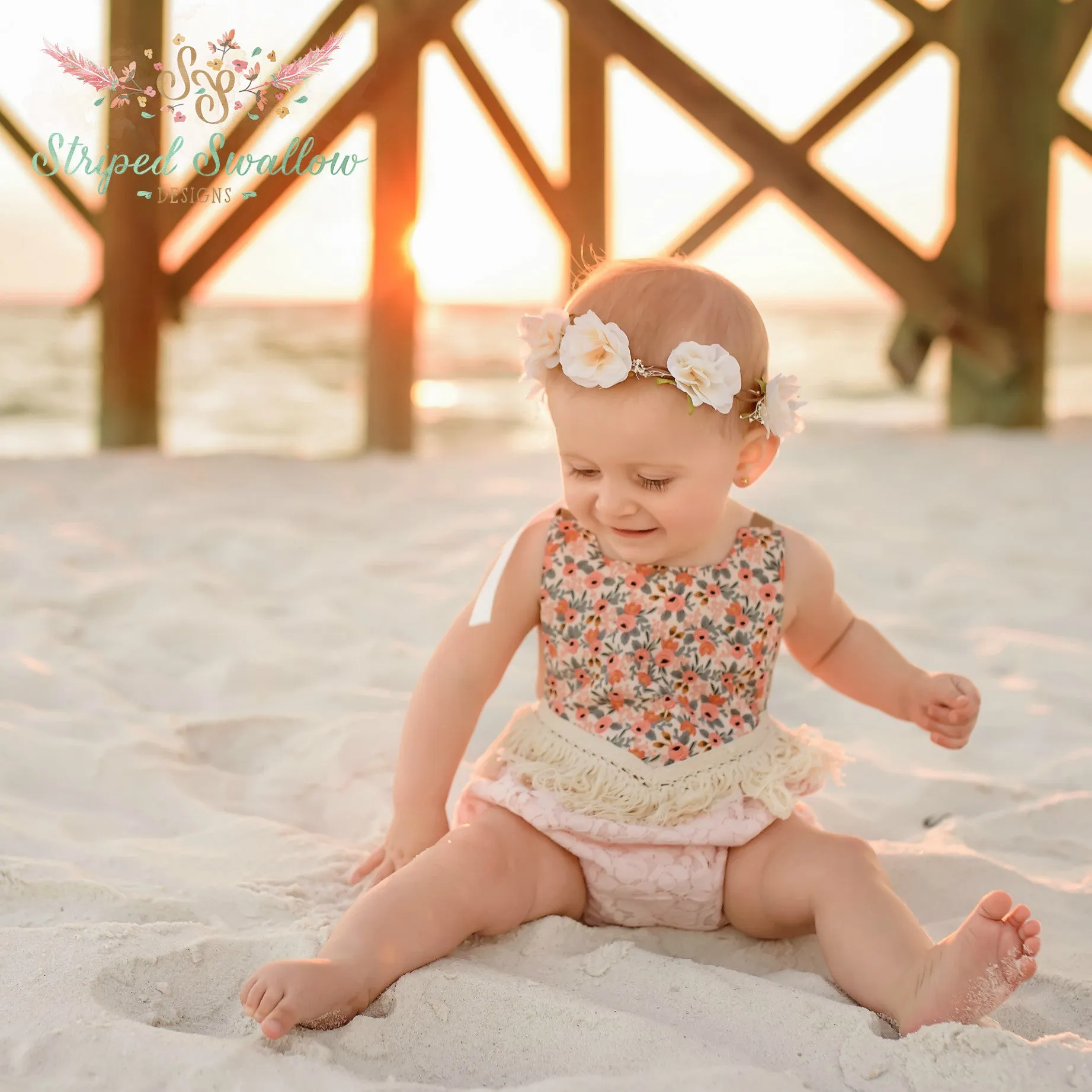 Canyon Romper PDF Pattern Baby NB-2T