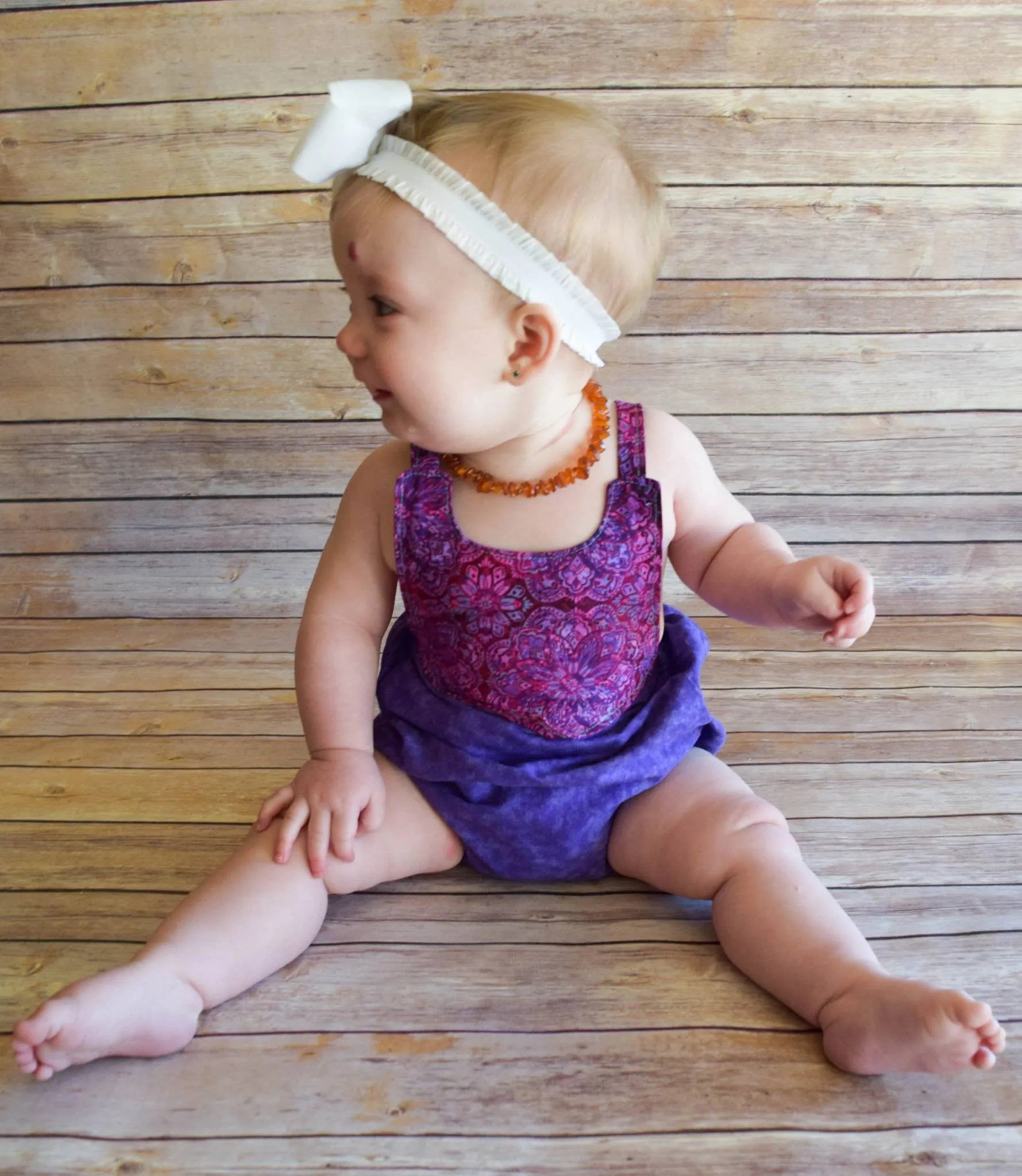 Canyon Romper PDF Pattern Baby NB-2T