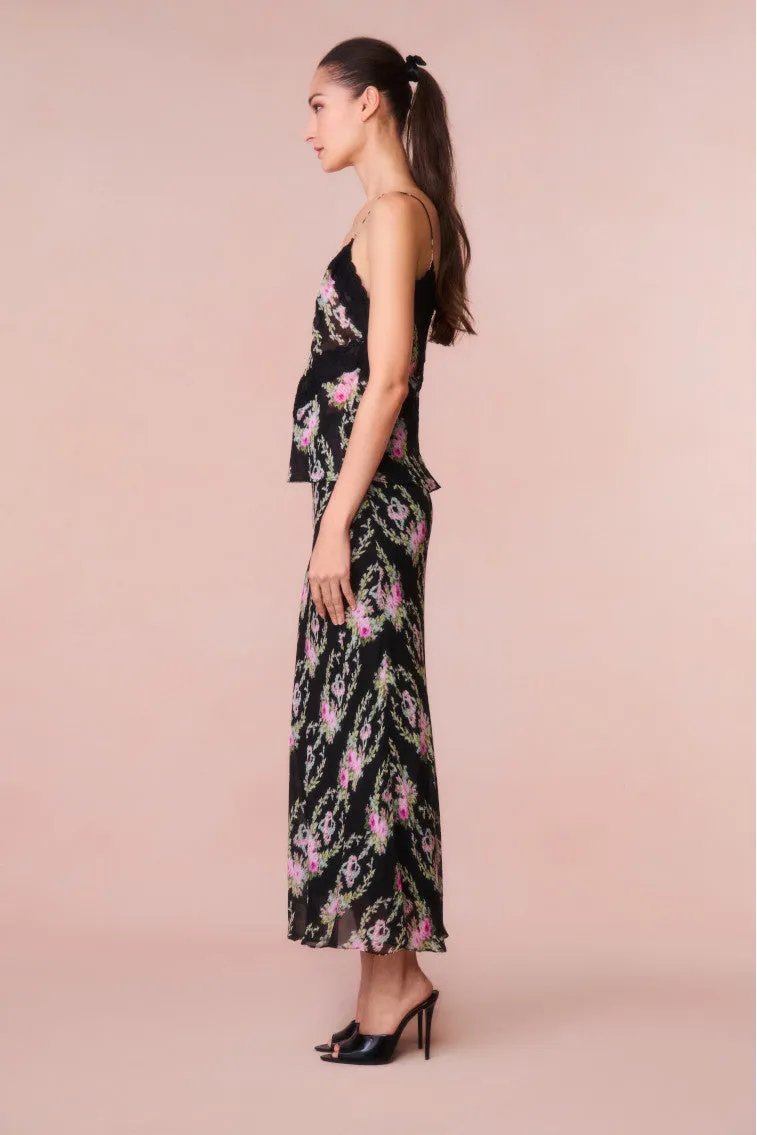 Castle Floral Maxi Skirt