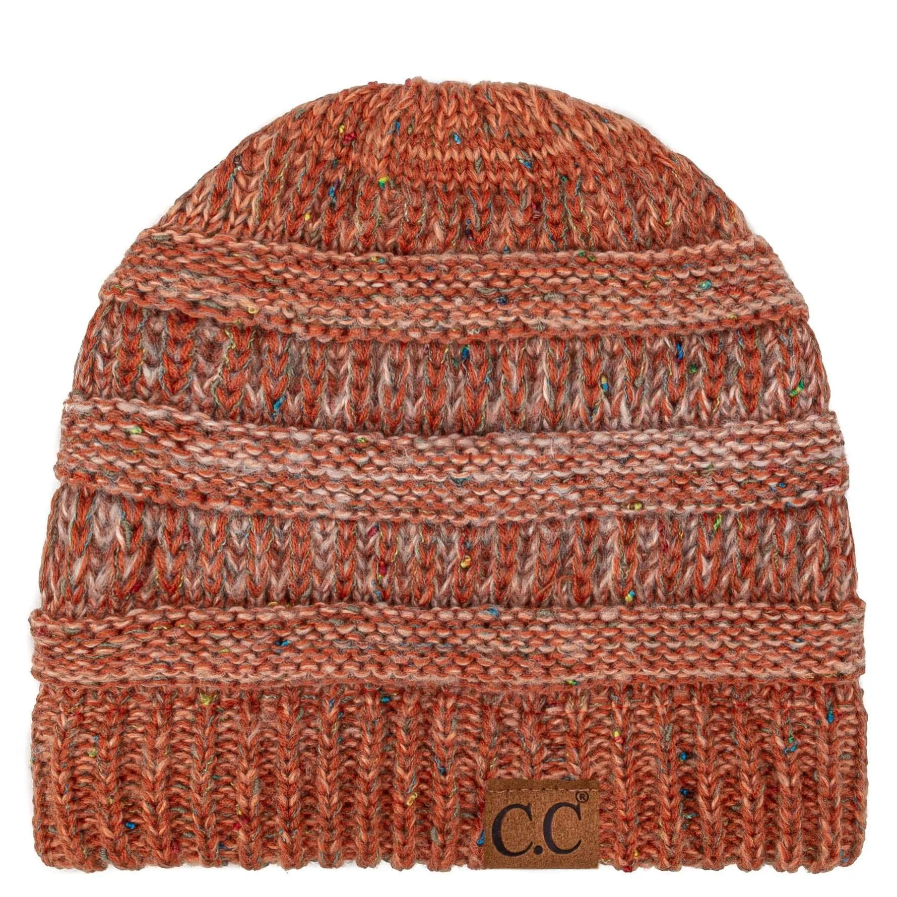 C.C YJ817 - Trendy Warm Chunky Soft Stretch Ombre Cable Knit Beanie Skully