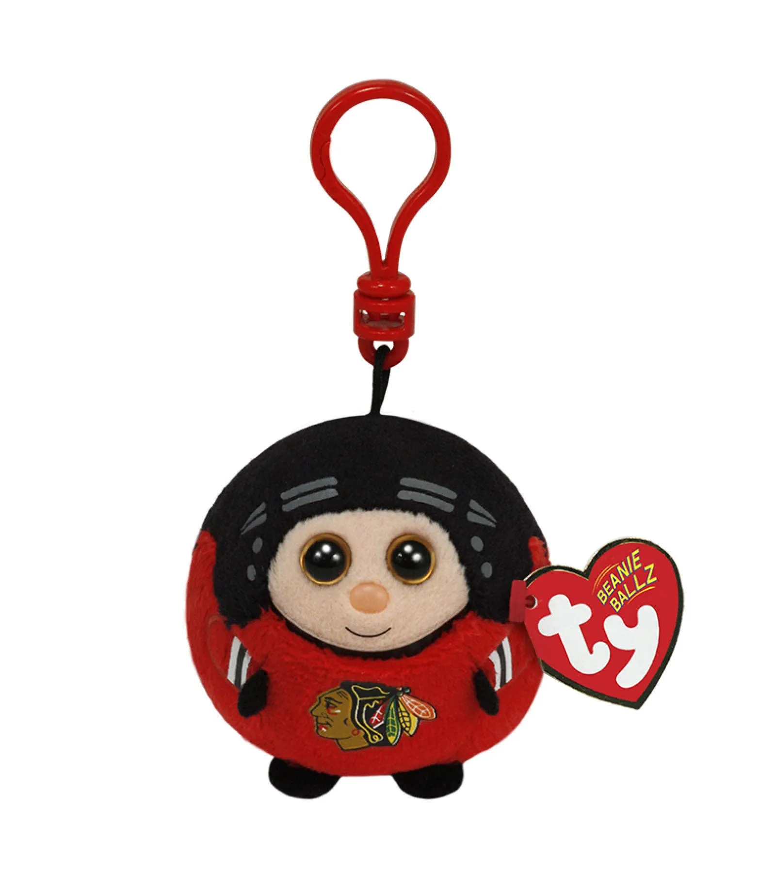 Chicago Blackhawks Beanie Ballz Clip