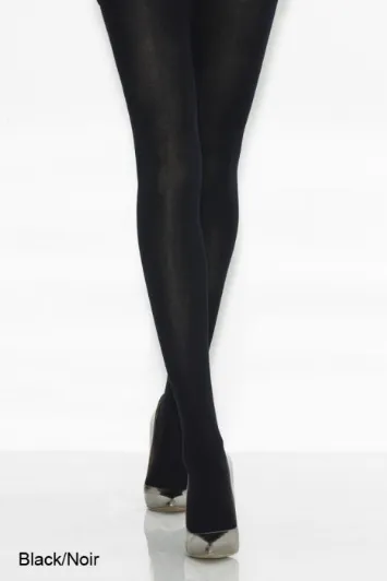 Cotton Tights in Black   Deep Navy S-5X