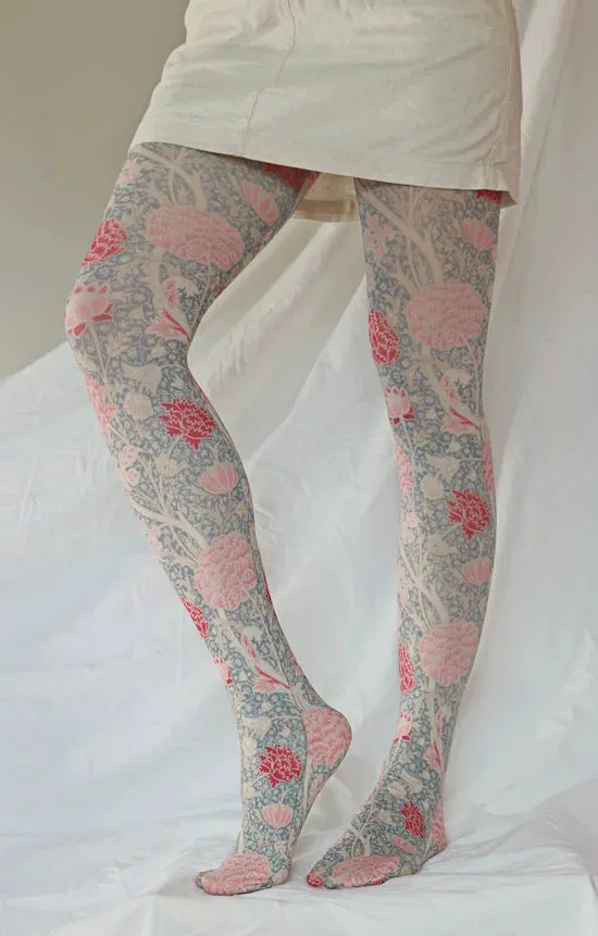 CRAY by WILLIAM MORRIS Printed Art Tights