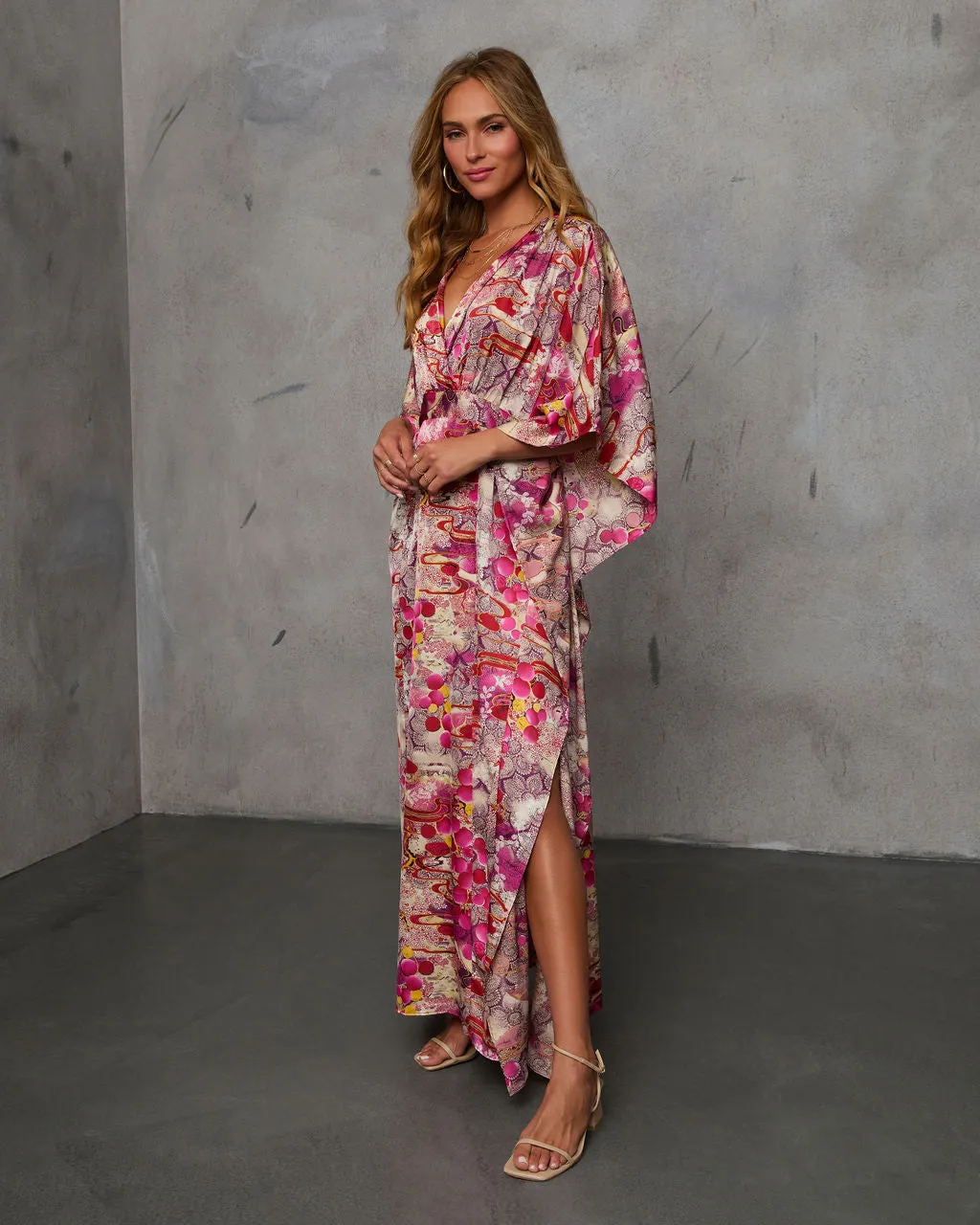 Darling Daisy Kimono Maxi Dress