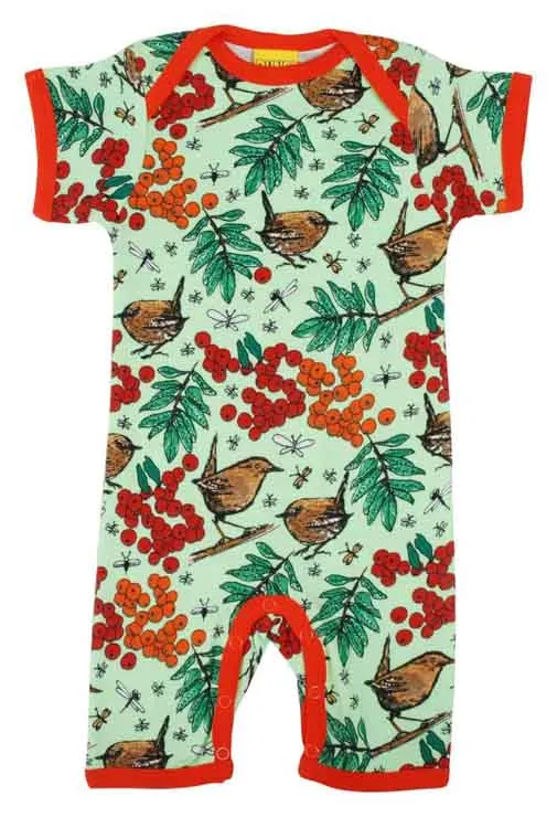 DUNS Summer Romper - Rowanberry Green