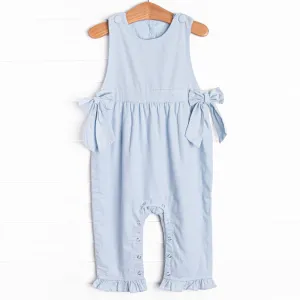 Eliza Corduroy Romper, Blue