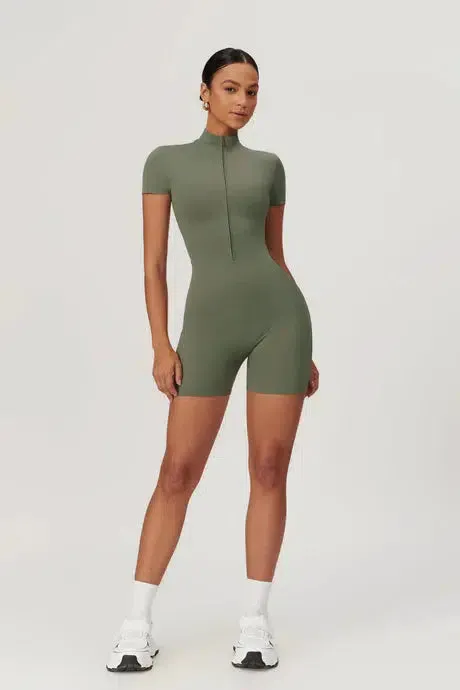 Enrica – Four-way stretch – Sculpting workout romper