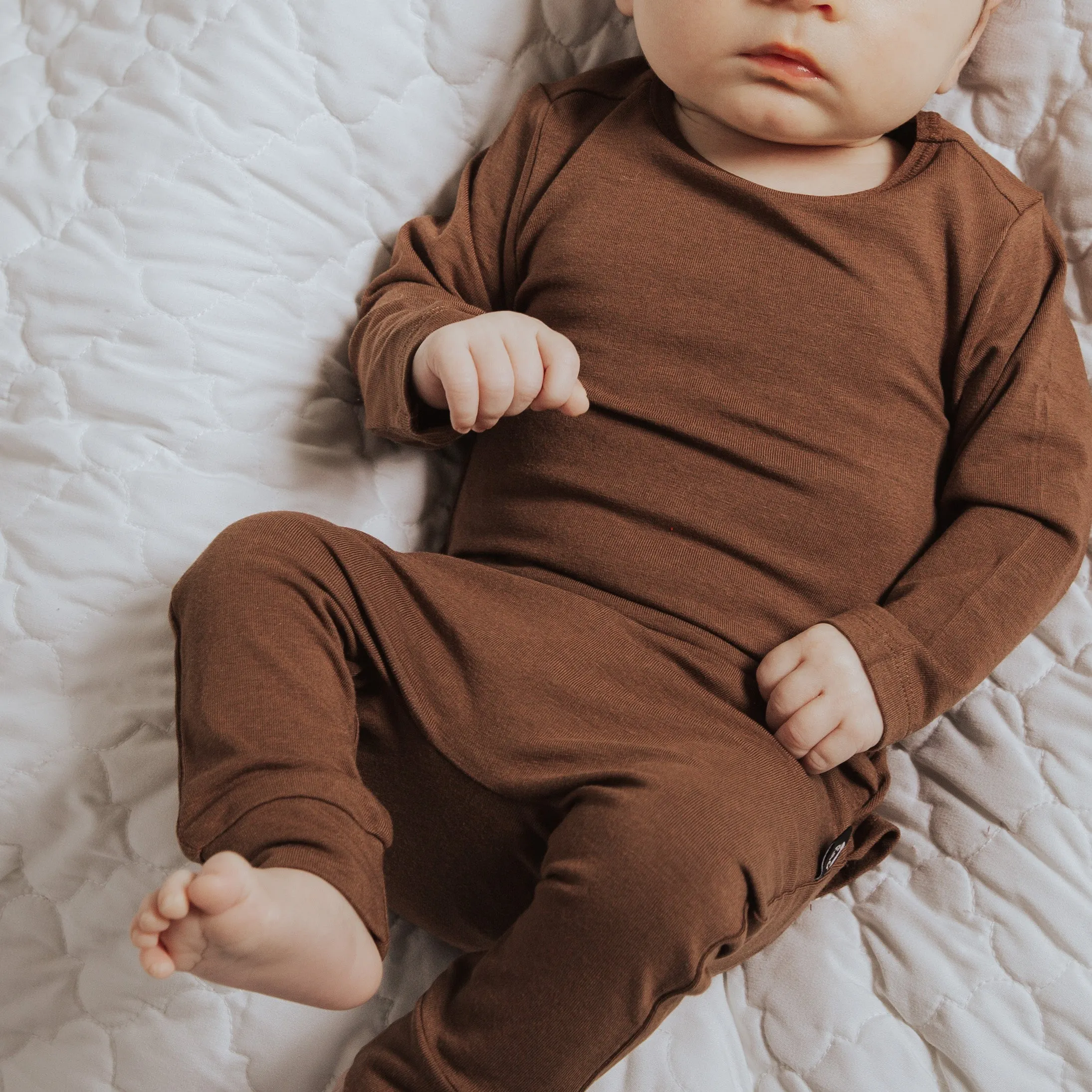 Essentials Peekabooty™ Rag Romper - Toffee