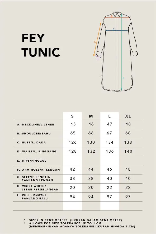 FEY TUNIC ROYAL PLUME