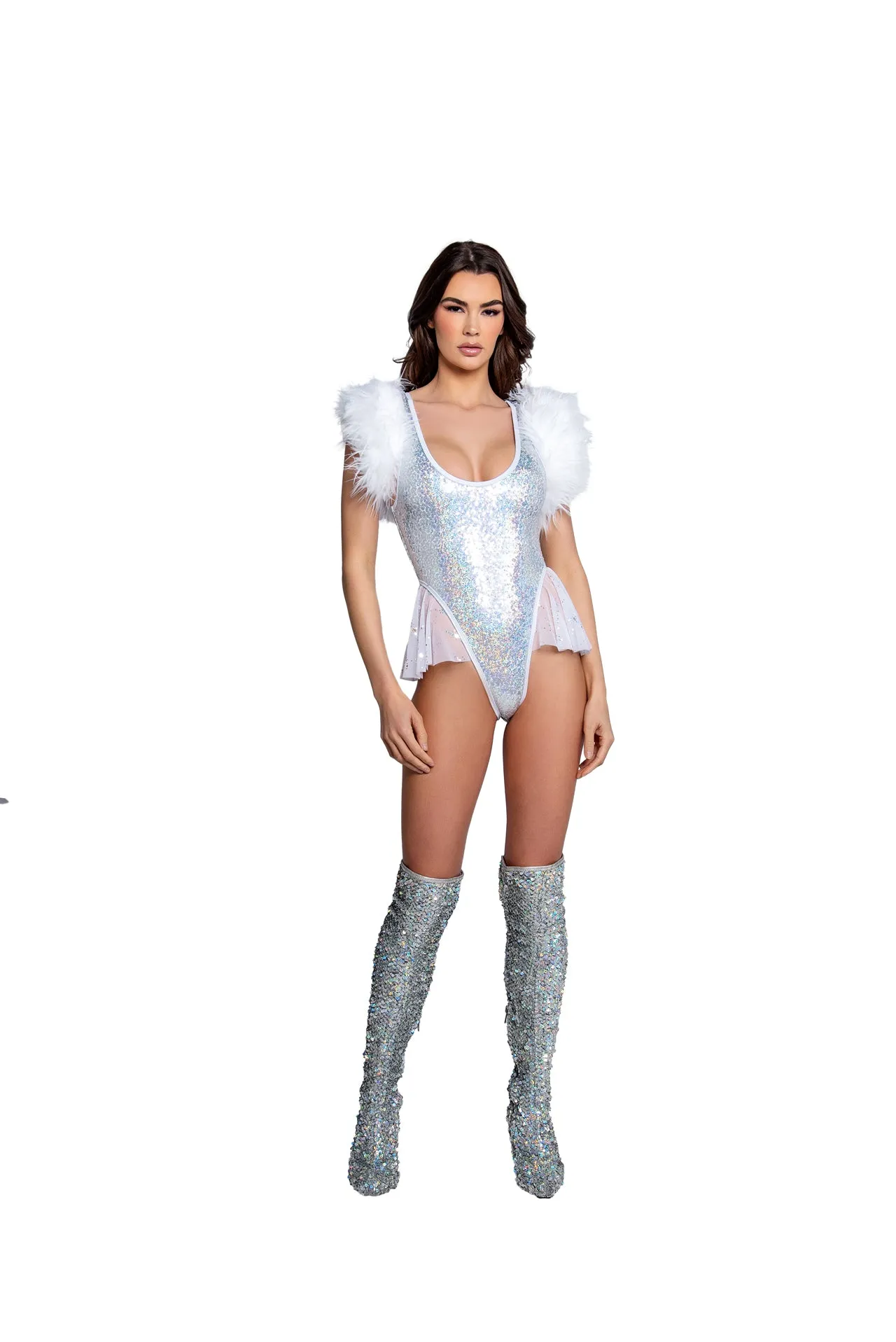 FR104 - Sequin Ballerina Bodysuit