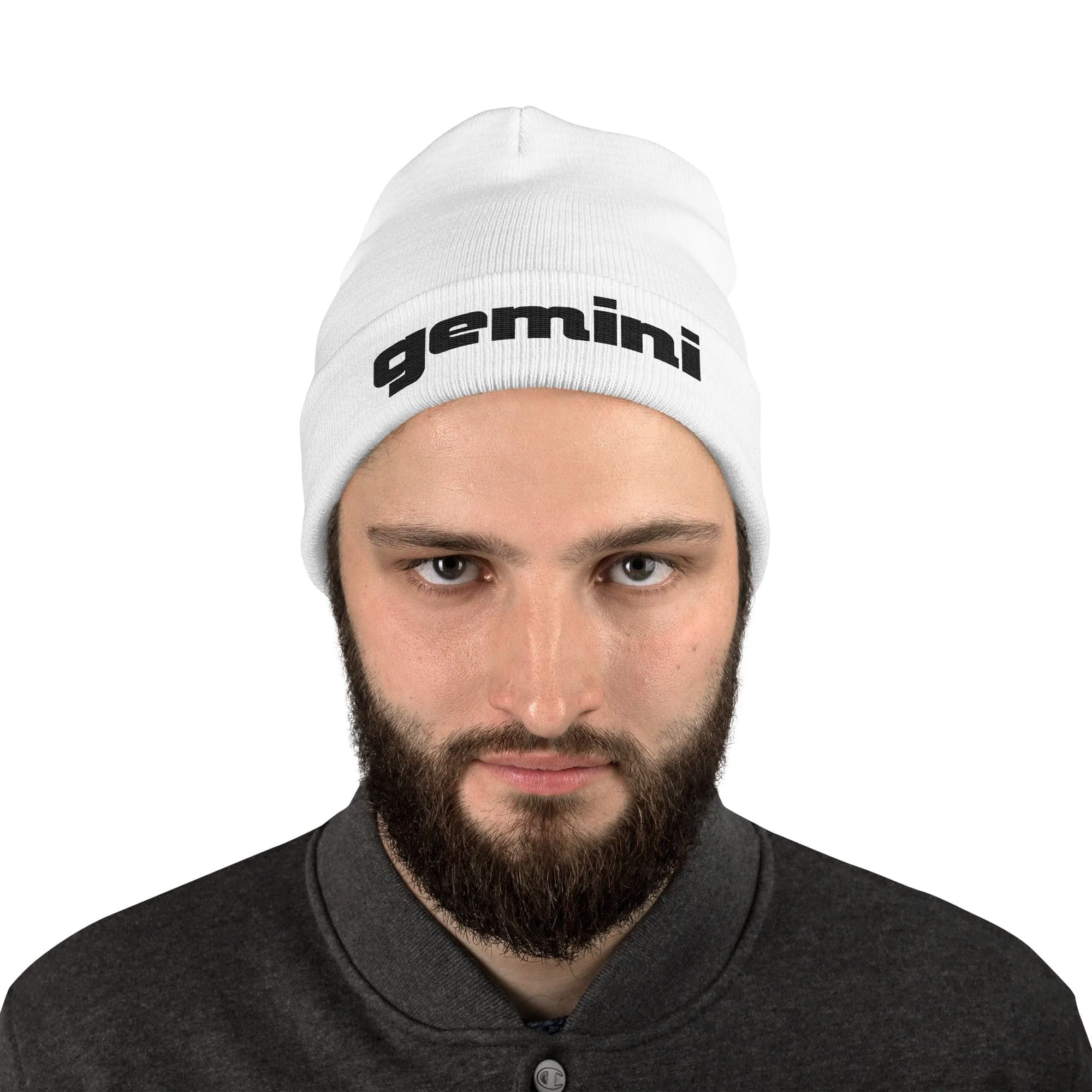 Gemini Sound Embroidered Beanie - Your Cozy Companion for Every Adventure