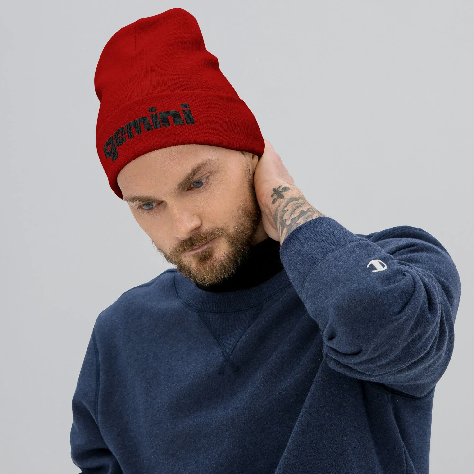 Gemini Sound Embroidered Beanie - Your Cozy Companion for Every Adventure