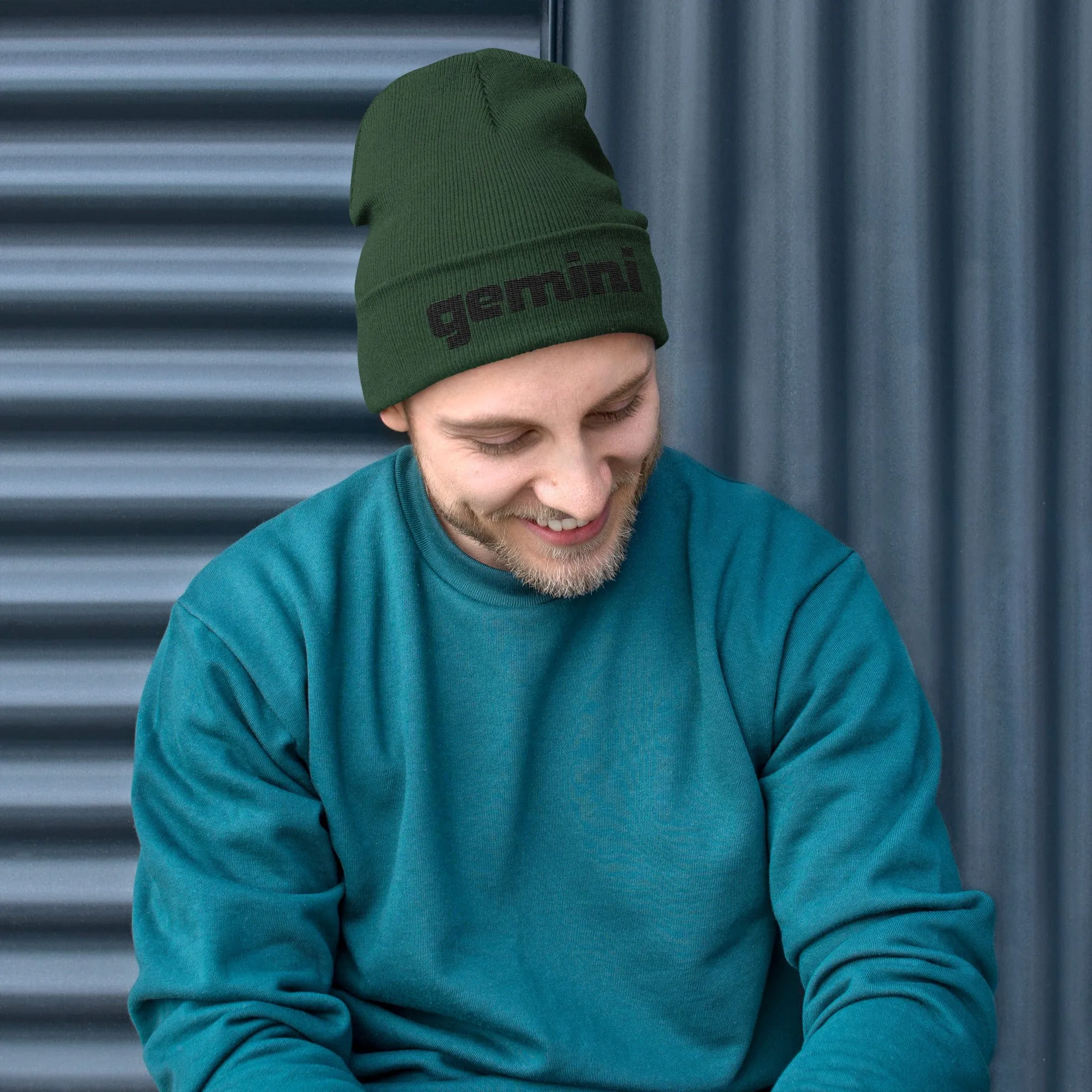 Gemini Sound Embroidered Beanie - Your Cozy Companion for Every Adventure