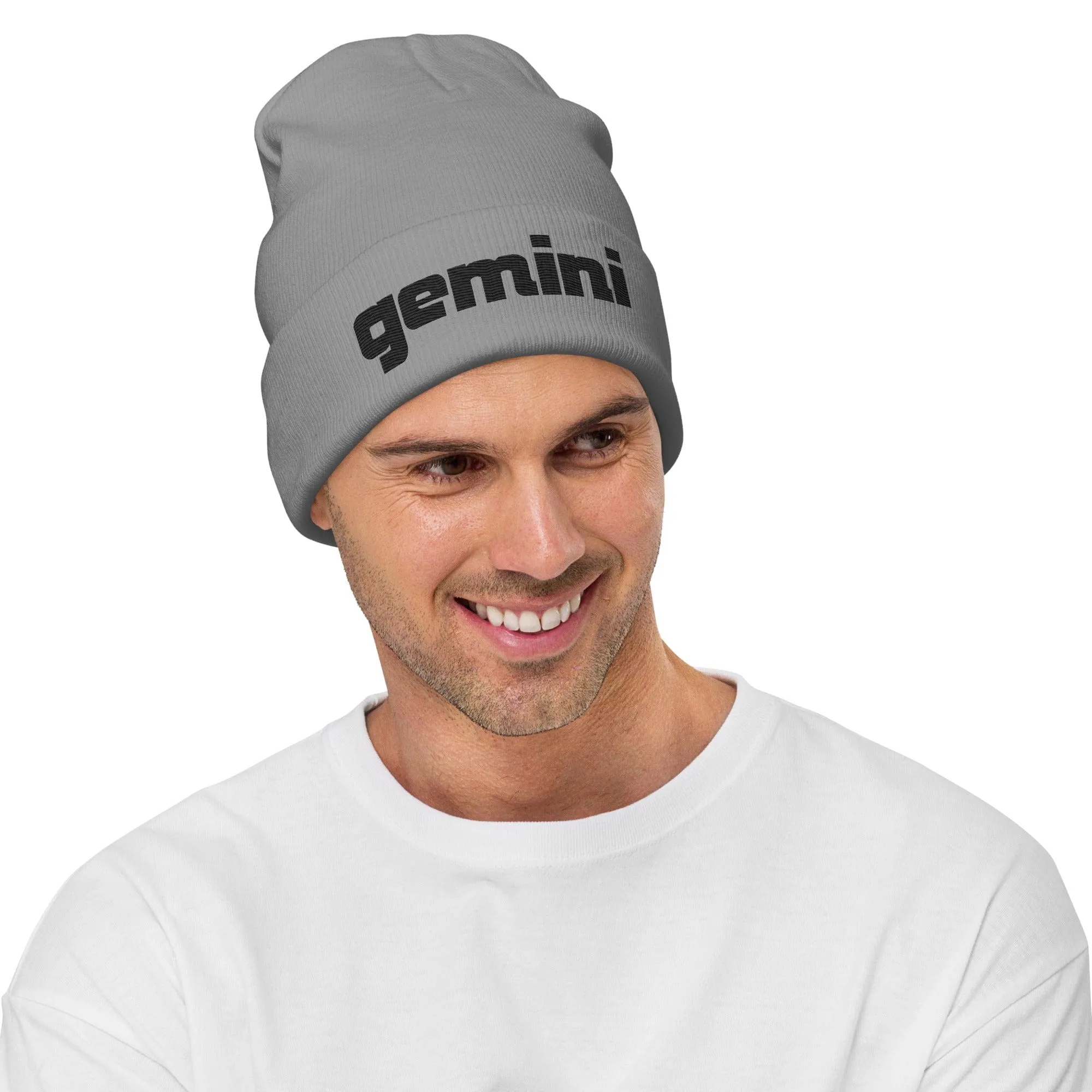 Gemini Sound Embroidered Beanie - Your Cozy Companion for Every Adventure