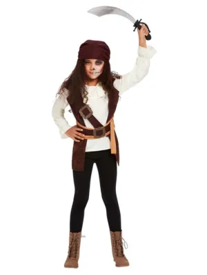 Girls Dark Spirit Pirate Costume