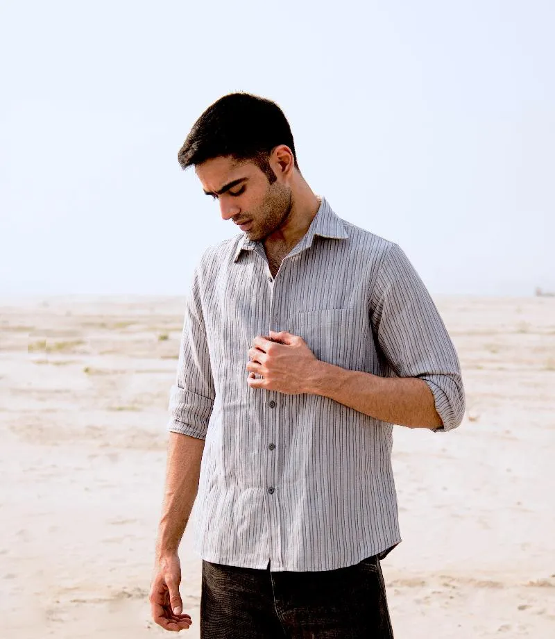 Grove Handwoven Cotton Shirt