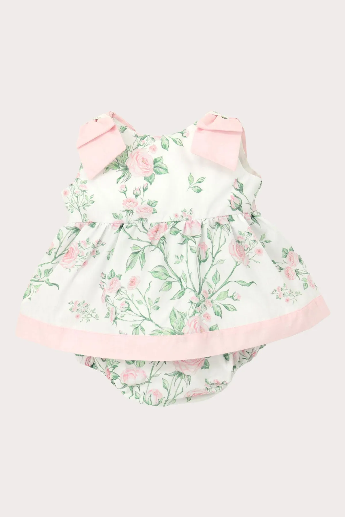 Hand-Drawn Roses Romper (3M - 4Y)