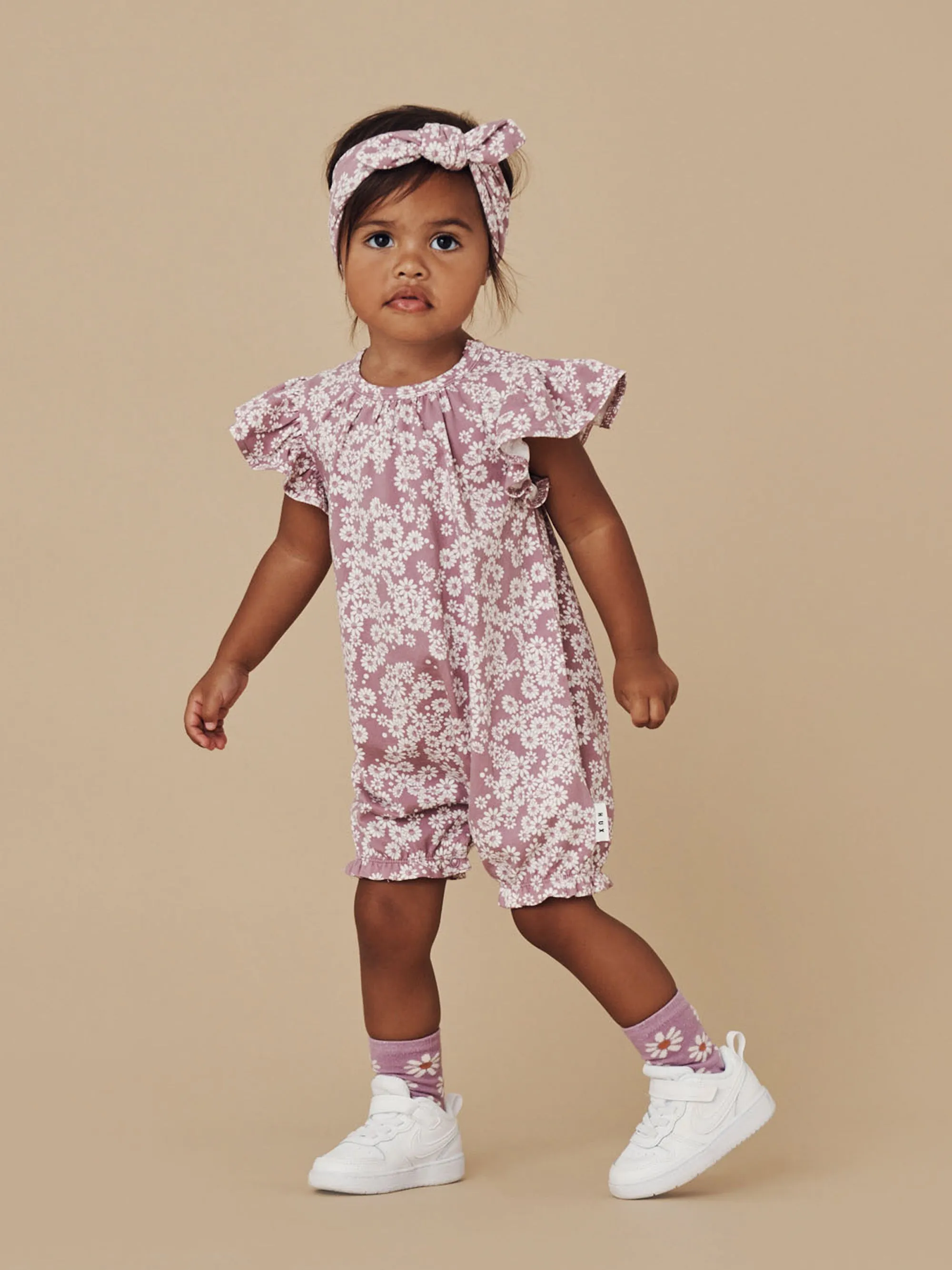 Huxbaby Daisy Frill Bubble Romper