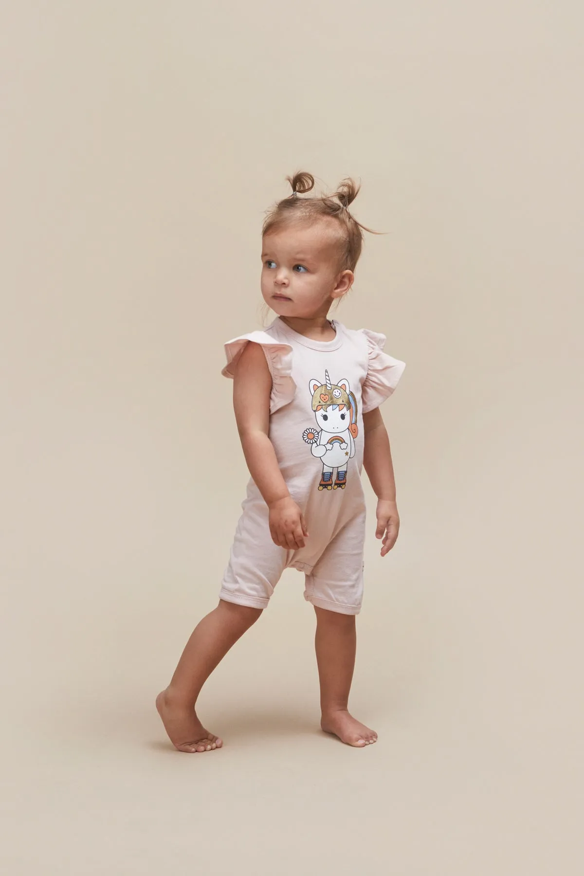 Huxbaby Skater Girl Short Frill Romper