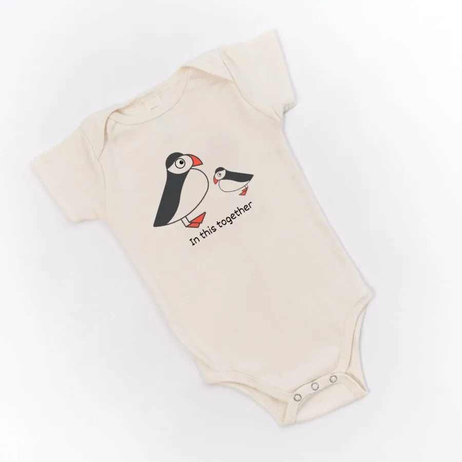 In This Together Puffin Short Sleeve Romper