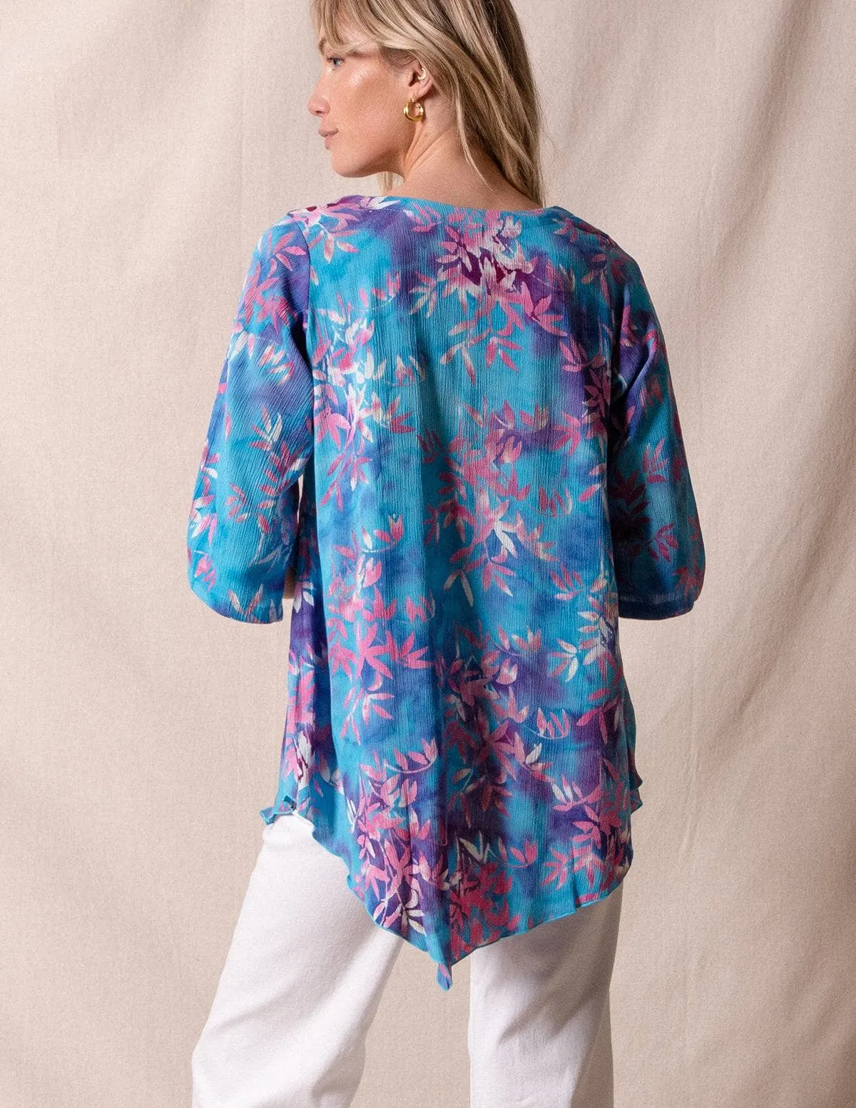 Island Batik Tunic - Orchid - Medium and XL Only