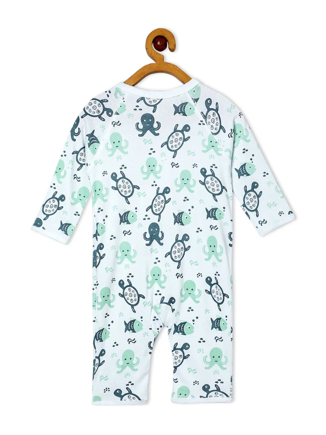 Jabla Style Infant Romper Combo of 2-Turtle Trouble-My Aquarium