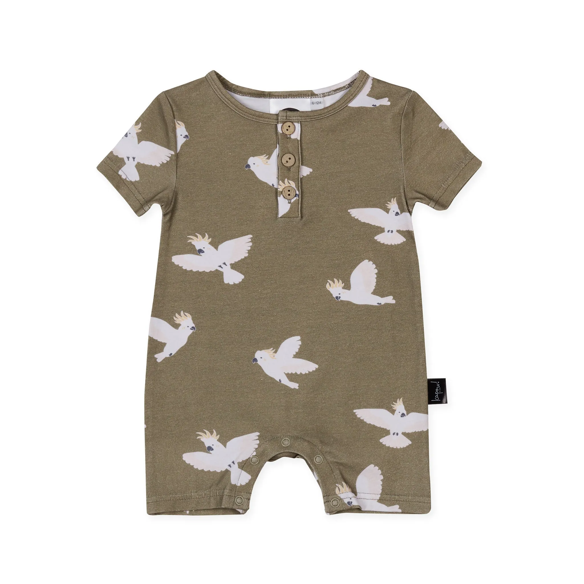 Kapow Kids Hello Cocky Baby Shortall