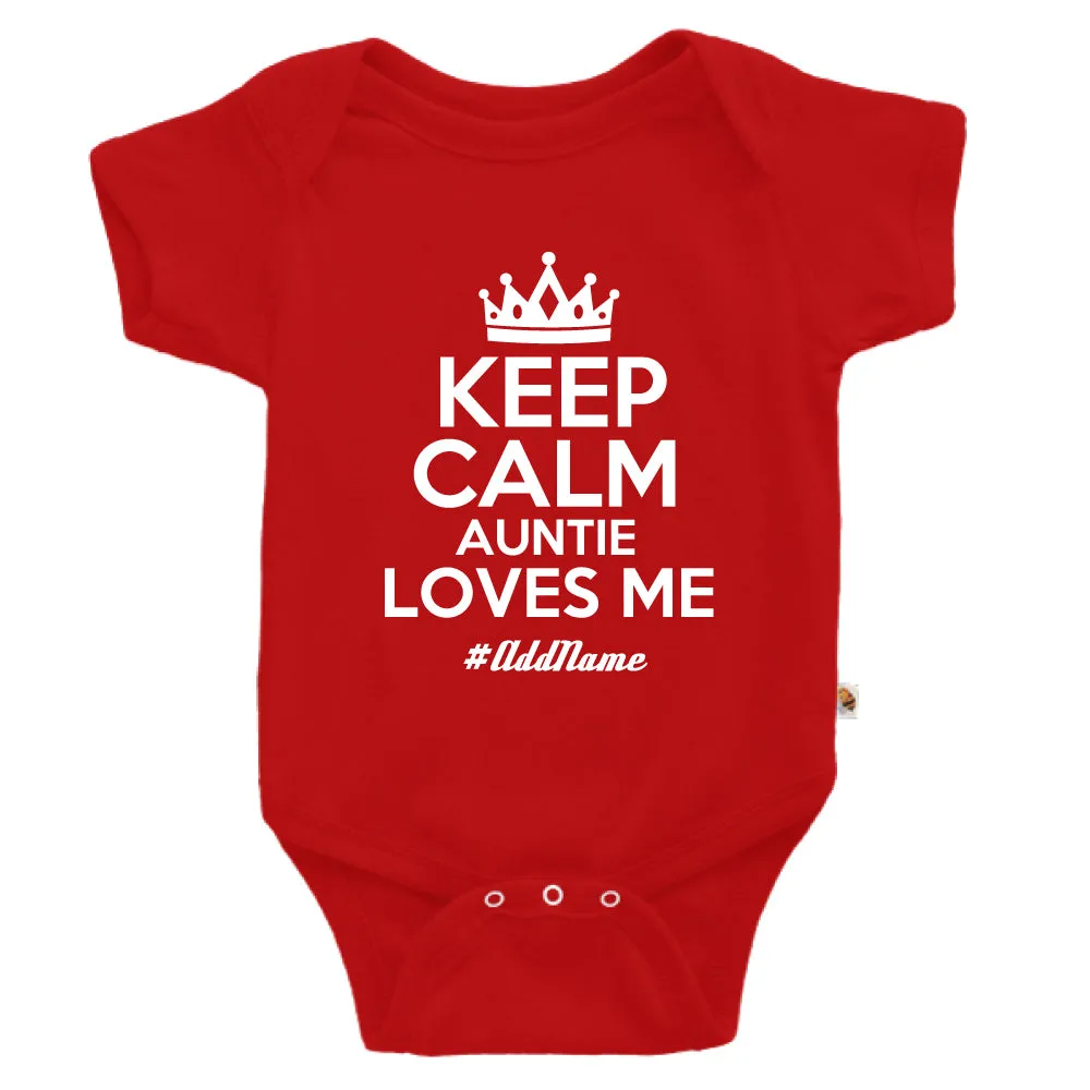 Keep Calm Auntie Loves Me (Kids)