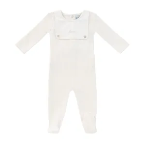 Kipp Baby White Bib Romper