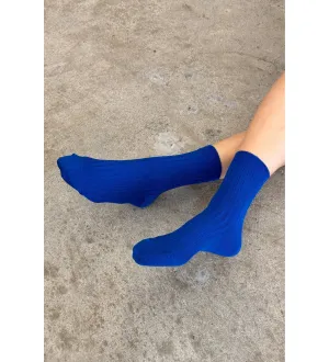 Le Bon Shoppe Her Socks - Cobalt