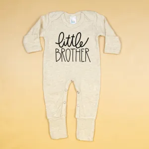 Little Brother Romper | Oatmeal